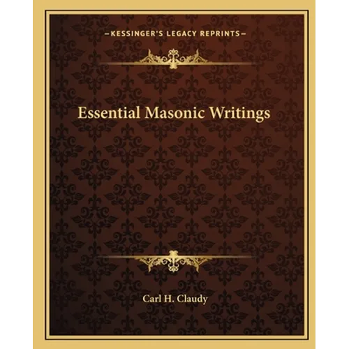 Essential Masonic Writings - Paperback