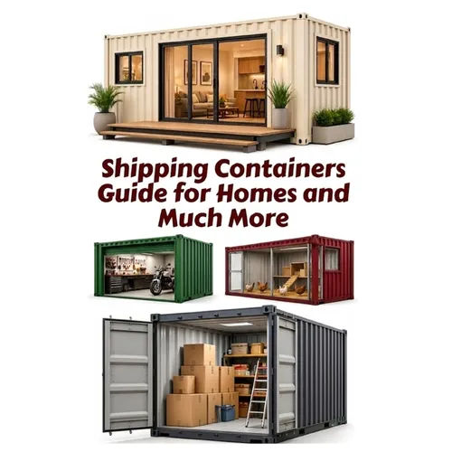 Shipping Containers Guide for Homes and Much More - Paperback