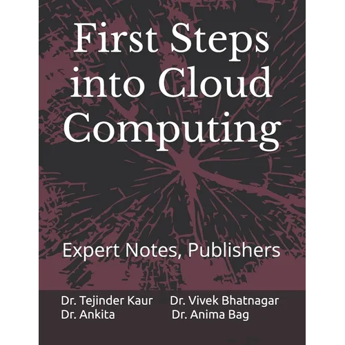 First Steps into Cloud Computing - Paperback