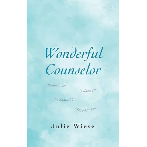 Wonderful Counselor - Paperback