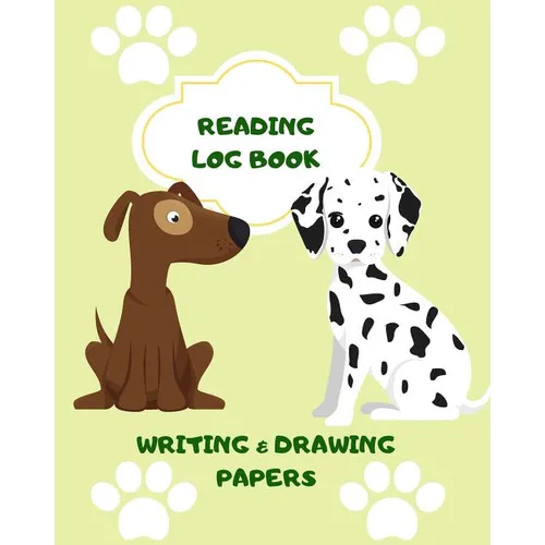 Reading Log Book Writing & Drawing Papers: Read Record Activity for Kids - Paperback