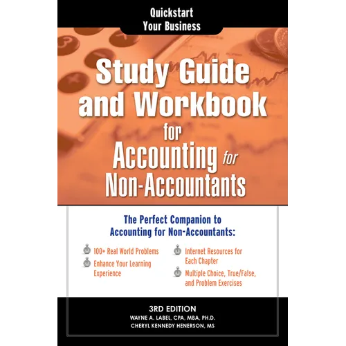 Study Guide and Workbook for Accounting for Non-Accountants: The Perfect Companion for Accounting for Non-Accountants - Paperback