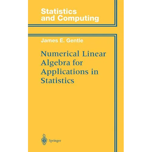 Numerical Linear Algebra for Applications in Statistics - Hardcover