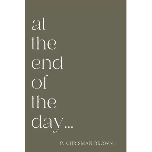 at the end of the day - Paperback