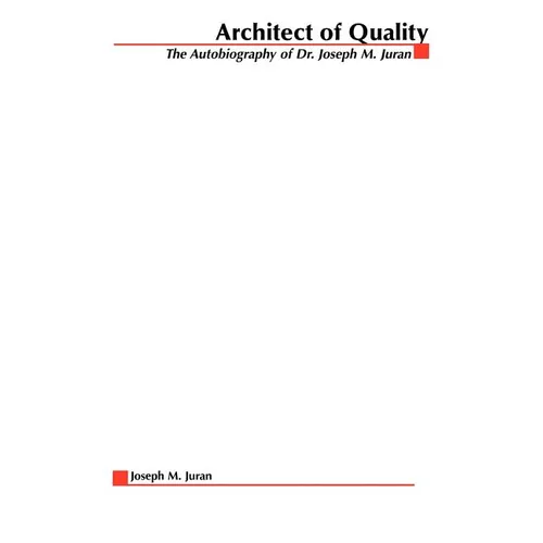 Architect of Quality - Paperback