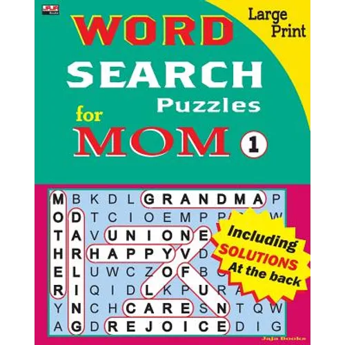 WORD SEARCH Puzzles for MOM - Paperback
