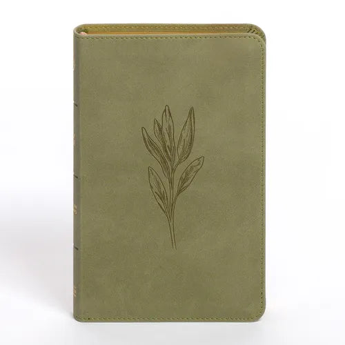 CSB Personal Size Bible, Sage Suedesoft Leathertouch - Imitation Leather