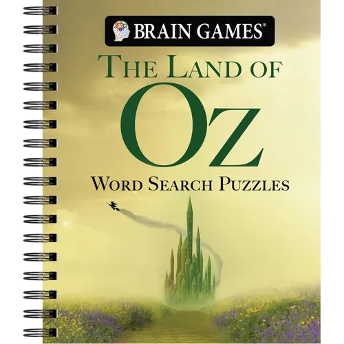 Brain Games - The Land of Oz Word Search Puzzles - Spiral