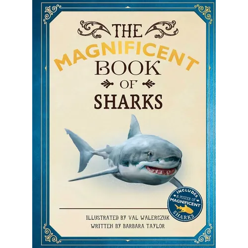 The Magnificent Book of Sharks - Hardcover