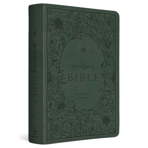 ESV Gracelaced Bible, Journaling Edition (Artwork by Ruth Chou Simons) (Trutone, Quiet Forest) - Imitation Leather