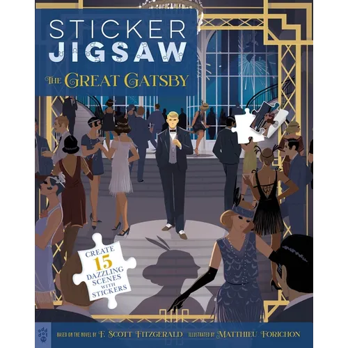 Sticker Jigsaw: The Great Gatsby - Paperback