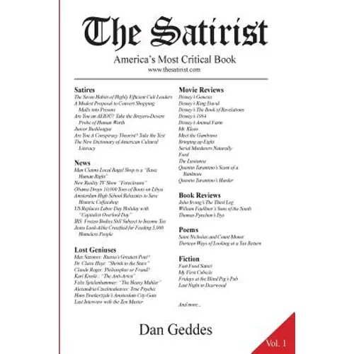 The Satirist: America's Most Critical Book - Paperback