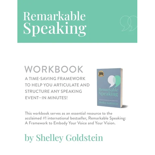 Remarkable Speaking Workbook - Paperback