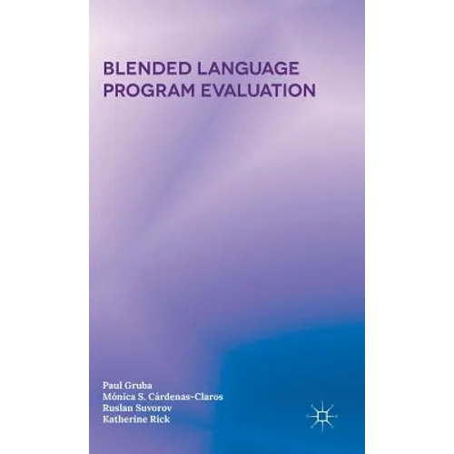 Blended Language Program Evaluation - Hardcover