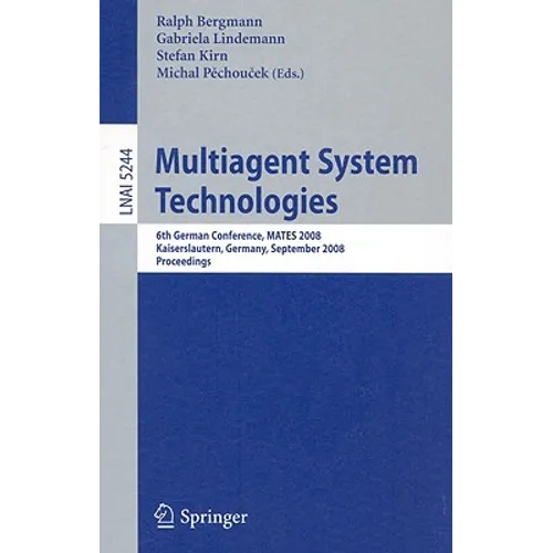 Multiagent System Technologies - Paperback