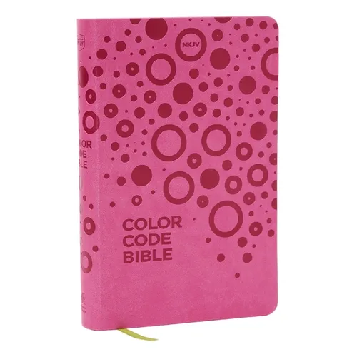 Nkjv, Color Code Bible for Kids, Pink Leathersoft, Comfort Print - Imitation Leather
