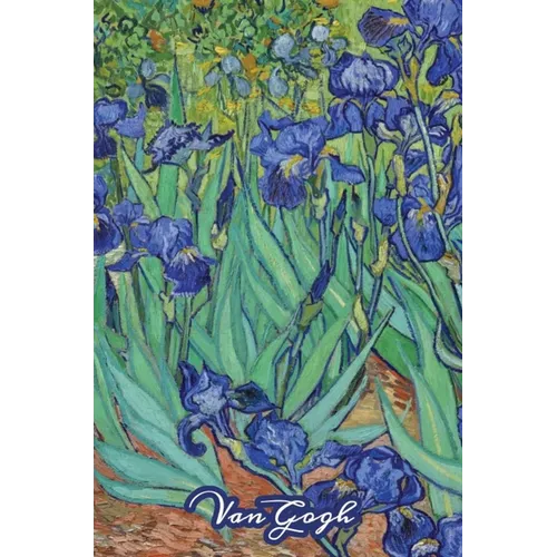 Irises Van Gogh Note Book: Hardcover Journal Notebook Diary with Dot Grid, Lined, Blank Vintage Paper for Writing Drawing Journaling
