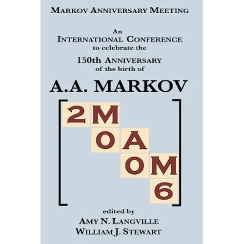 Mam 2006: Markov Anniversary Meeting - Hardcover