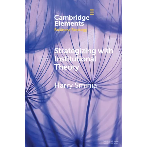 Strategizing With Institutional Theory - Paperback