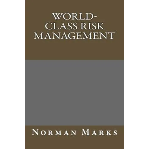 World-Class Risk Management - Paperback