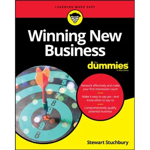 Winning New Business for Dummies - Paperback
