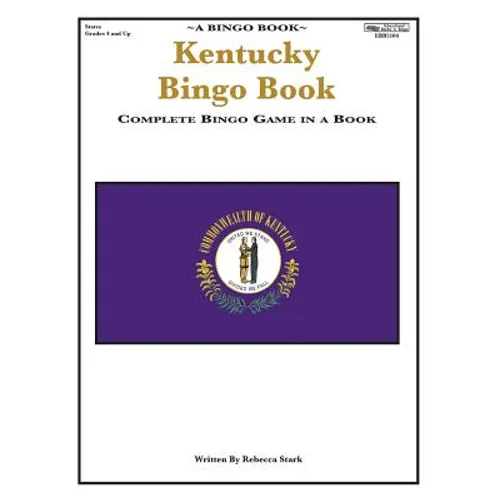 Kentucky Bingo Book: Complete Bingo Game In A Book - Paperback
