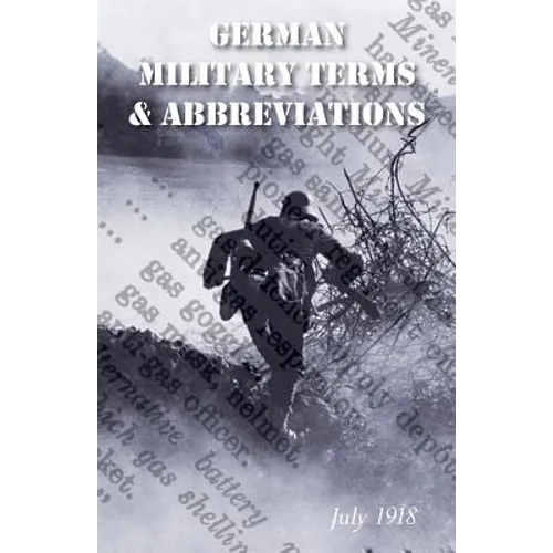 Vocabulary of German Military Terms and Abbreviations - Paperback