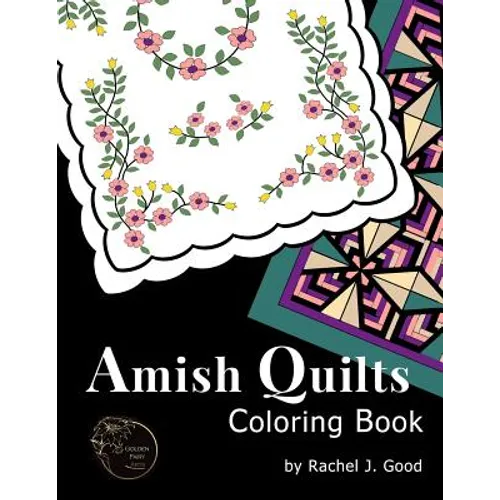 Amish Quilts Coloring Book - Paperback