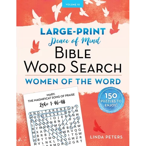 Peace of Mind Bible Word Search Women of the Word - Paperback