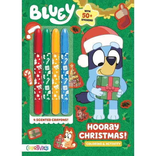 Bluey Colortivity: Hooray Christmas!