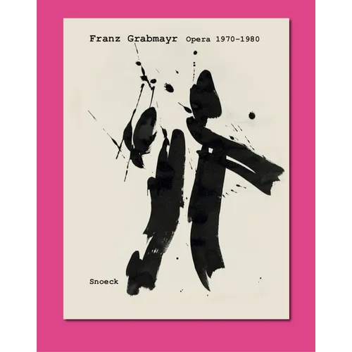 Franz Grabmayr. Opera 1970-1980: Cat. Vienna State Opera - Hardcover