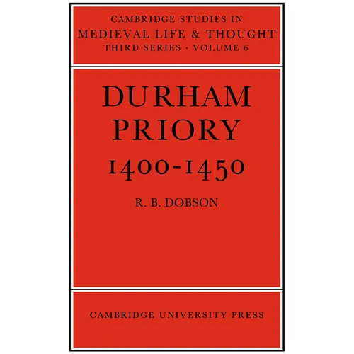 Durham Priory 1400 1450 - Paperback
