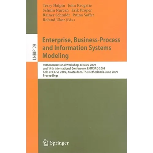 Enterprise, Business-Process and Information Systems Modeling - Paperback