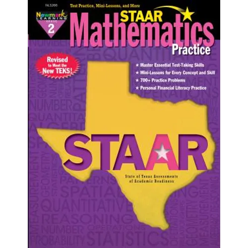 Staar Mathematics Practice Grade 2 II Teacher Resource - Paperback