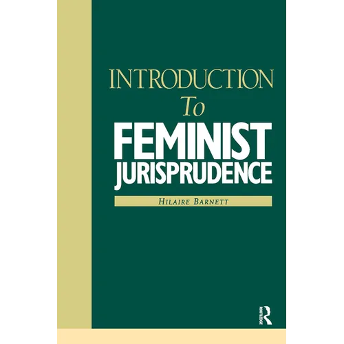 Introduction to Feminist Jurisprudence - Paperback