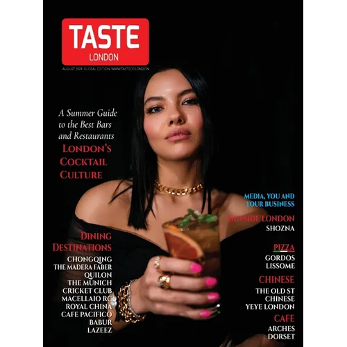 Taste London magazine: Chongqing;The Madera;Faber Quilon; The Munich Cricket Club; Macellaio; Shozna; Royal China; Cafe Pacifico; Babur; Lissome; YeYe - Paperback