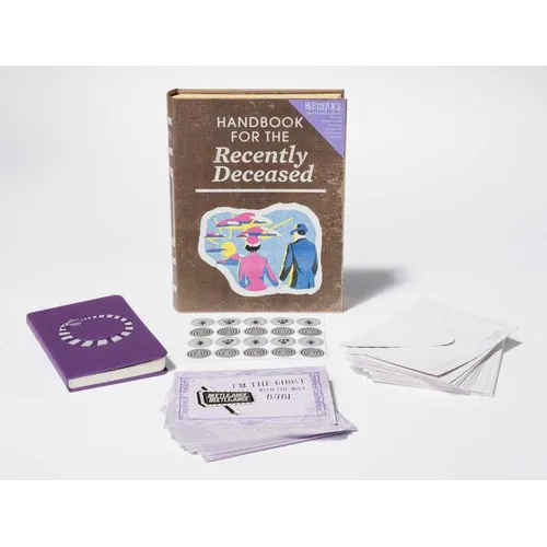 Beetlejuice: Handbook for the Recently Deceased Deluxe Note Card Set (with Keepsake Book Box) - Hardcover