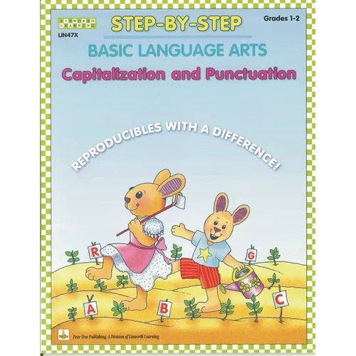 Step-By-Step Basic Language Arts: Capitalization and Punctuation Grades 1-2 - Paperback