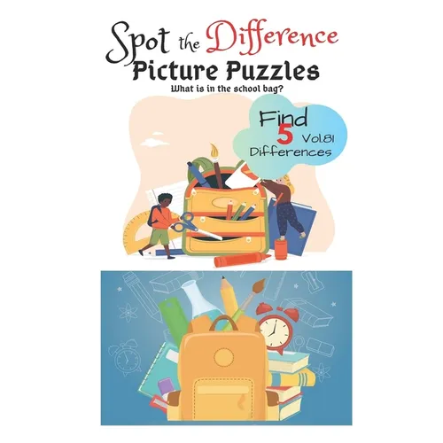 Spot the Difference Picture Puzzles 