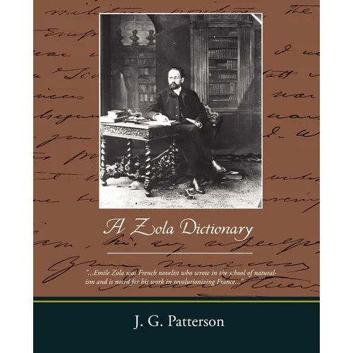 A Zola Dictionary - Paperback