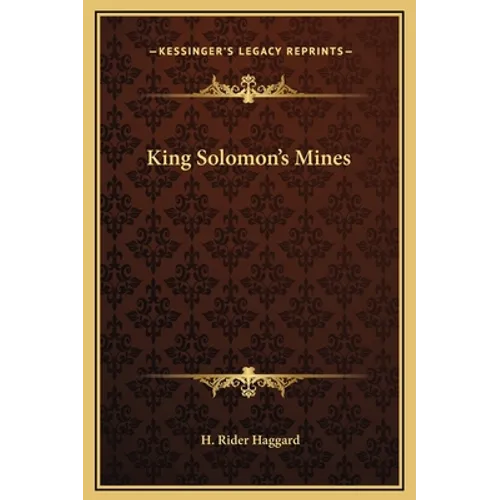 King Solomon's Mines - Hardcover