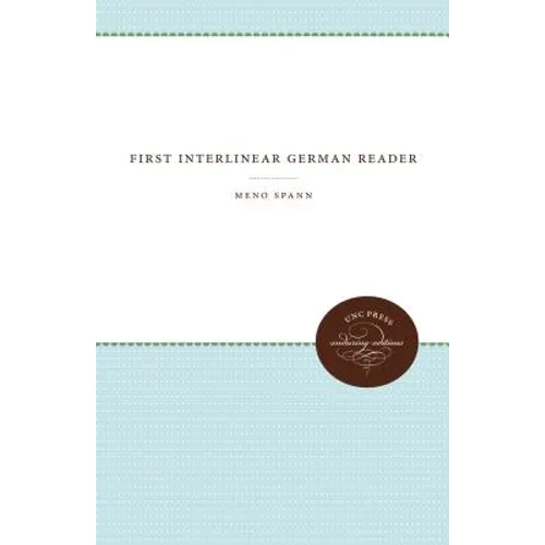 First Interlinear German Reader - Paperback