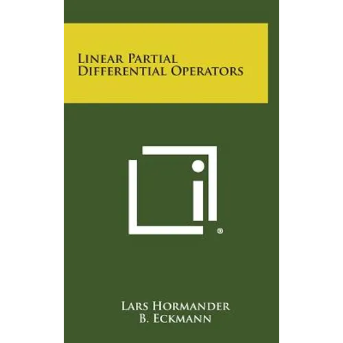 Linear Partial Differential Operators - Hardcover