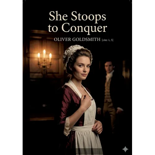 She Stoops to Conquer: by Oliver Goldsmith - Paperback