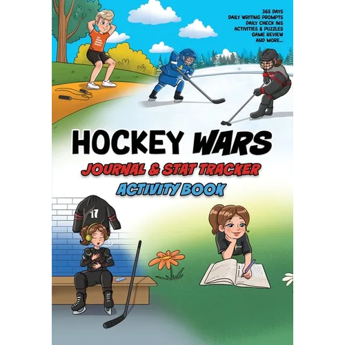Hockey Wars Journal: Stat Tracker Activity Book - Paperback
