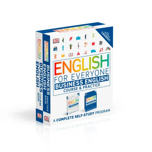 English for Everyone Slipcase: Business English Box Set: Course and Practice Books-A Complete Self-Study Program - Paperback