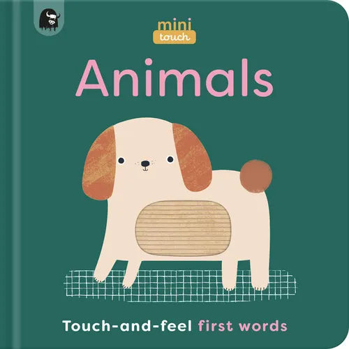 Minitouch: Animals: Touch-And-Feel First Words - Board Book