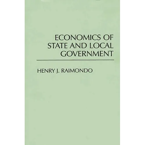 Economics of State and Local Government