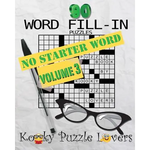 Word Fill-In, Volume 3 - No Starter Word - Paperback