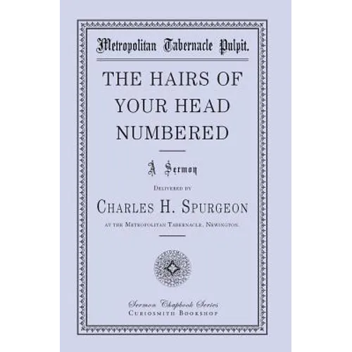 The Hairs of Your Head Numbered - Paperback